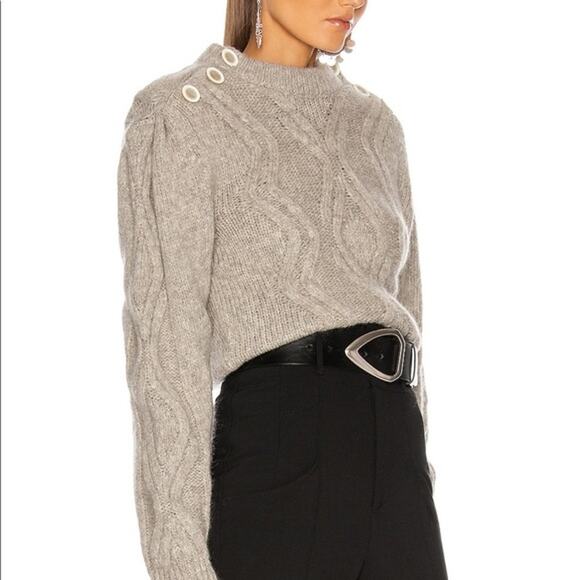 Isabel Marant Devlyn Cable Knit Sweater - Picture 9 of 9